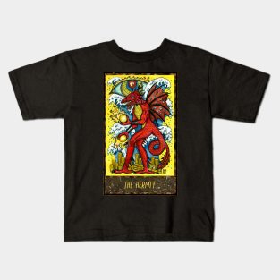 The Hermit. Magic Gate Tarot Card Design. Kids T-Shirt